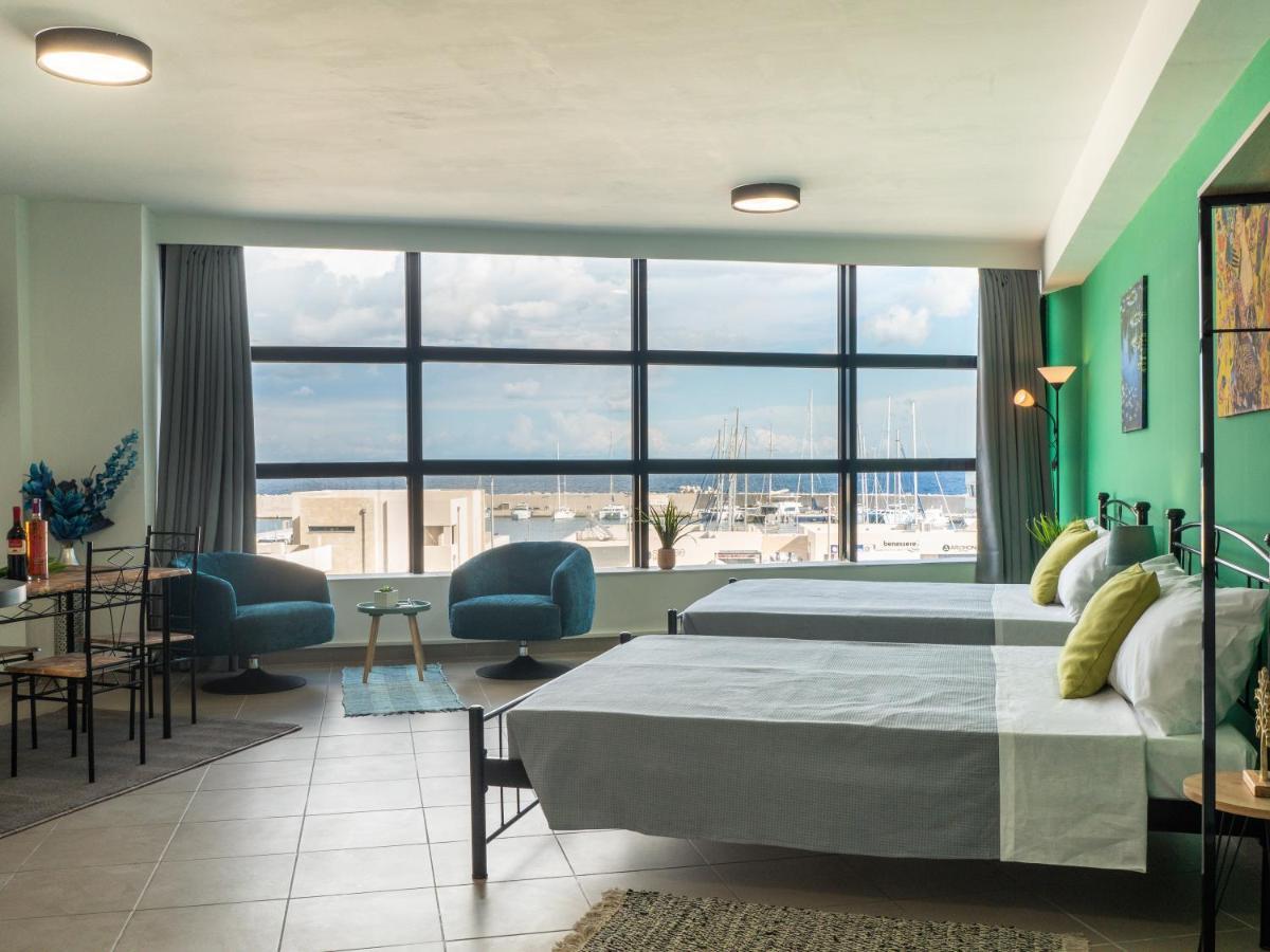 Marina View Rooms Rhodes City Dış mekan fotoğraf